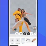 Ảnh động minh họa các tính năng chỉnh sửa chuyên nghiệp trên ứng dụng Photoshop di động mới của Adobe, bao gồm việc sử dụng lớp, mặt nạ và công cụ AI Generative Fill để tạo nội dung sáng tạo.
