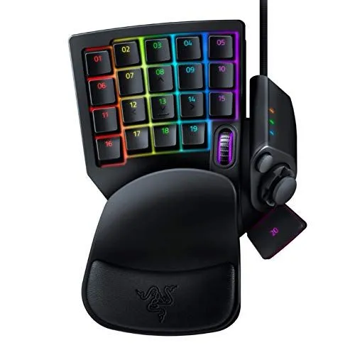 Bàn phím chơi game một tay Razer Tartarus v2, thiết bị chuyên dụng giúp tối ưu trải nghiệm điều khiển trong game.