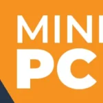 Banner giới thiệu Tuần lễ Mini PC của How-To Geek, minh họa sự tiến bộ của máy tính mini trong công việc và giải trí.