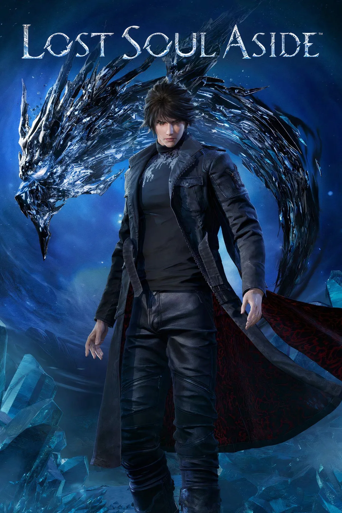 Bìa game nhập vai hành động Lost Soul Aside với nhân vật chính Kaser và đồ họa ấn tượng