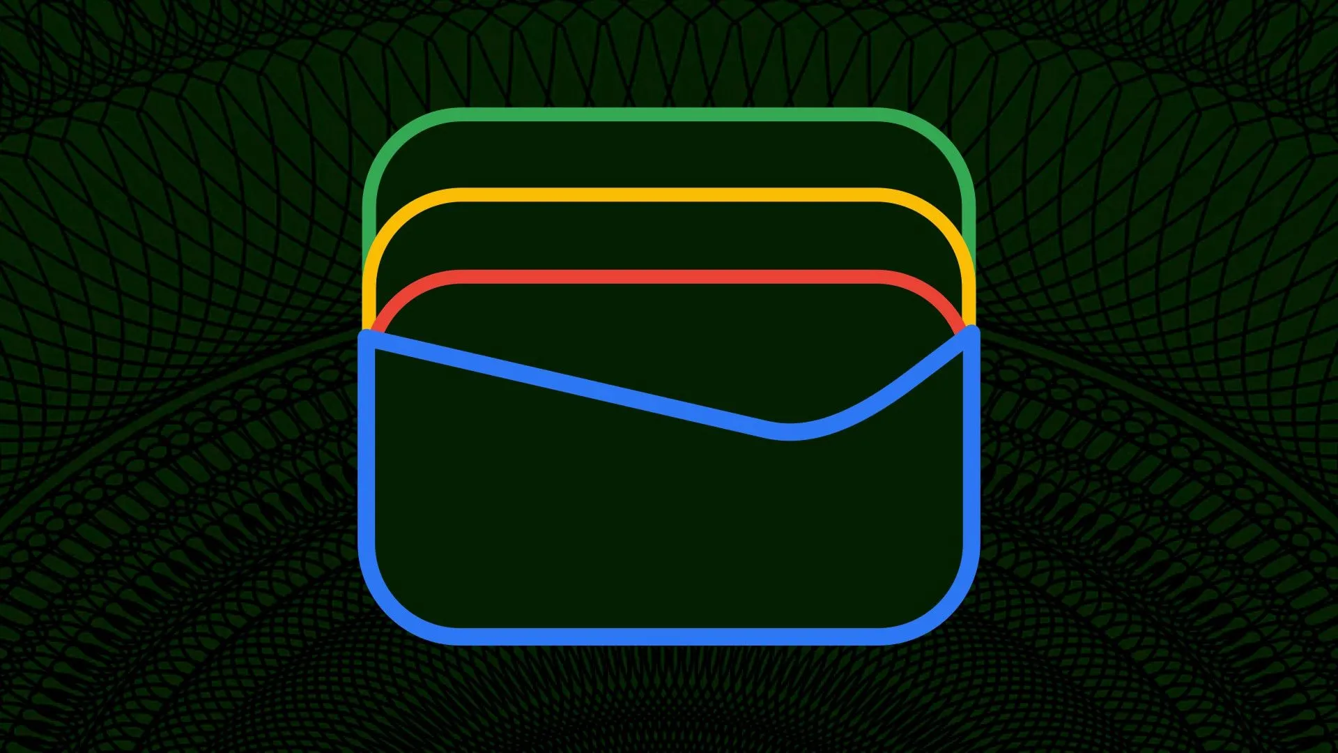 Biểu tượng Google Wallet với các thẻ kỹ thuật số và đồng hồ thông minh, thể hiện tính năng quản lý chi tiêu cho trẻ em