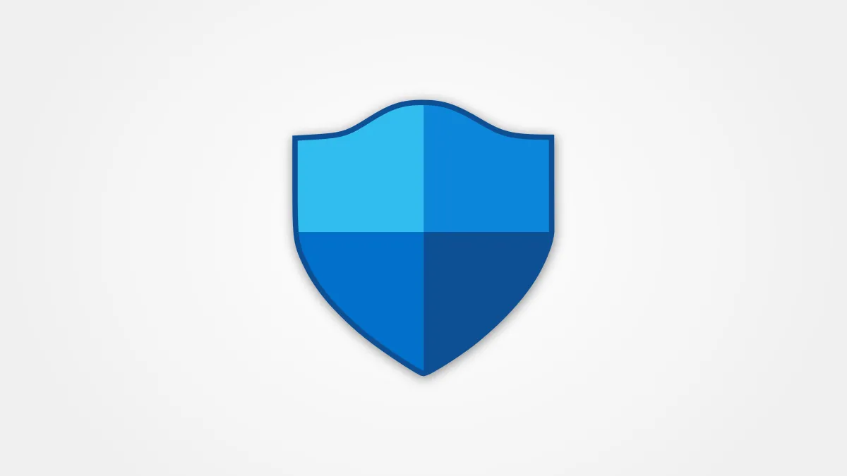Biểu tượng Microsoft Defender, đại diện cho phần mềm chống virus tích hợp sẵn trên Windows.