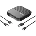 Bộ chuyển đổi Rexing CPW-22 giúp nâng cấp Apple CarPlay và Android Auto không dây tiện lợi cho xe hơi