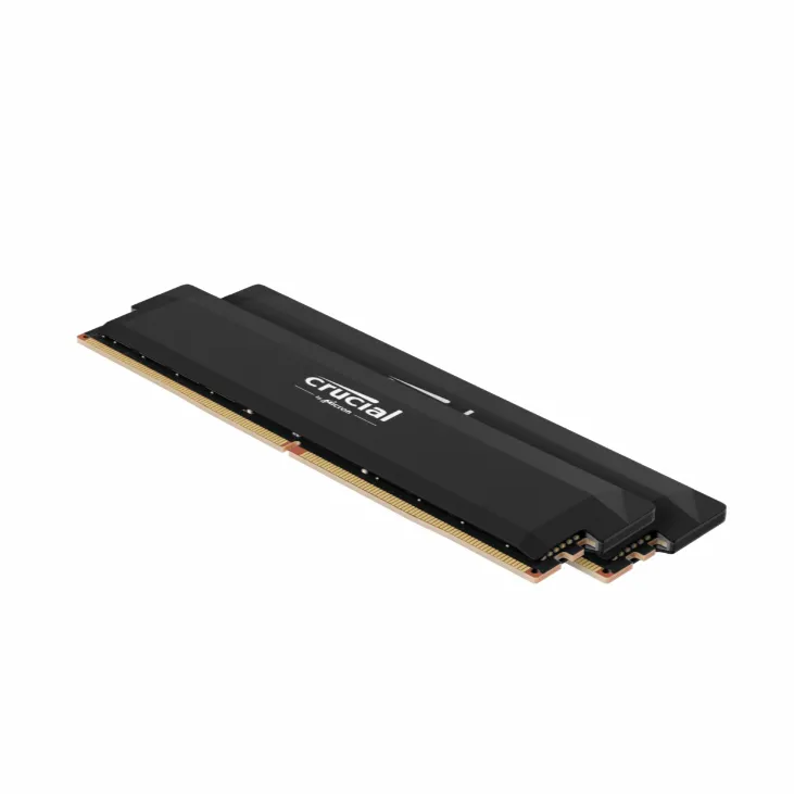Bộ kit RAM Crucial Pro DDR5 32GB, dung lượng lý tưởng cho trải nghiệm chơi game mượt mà.