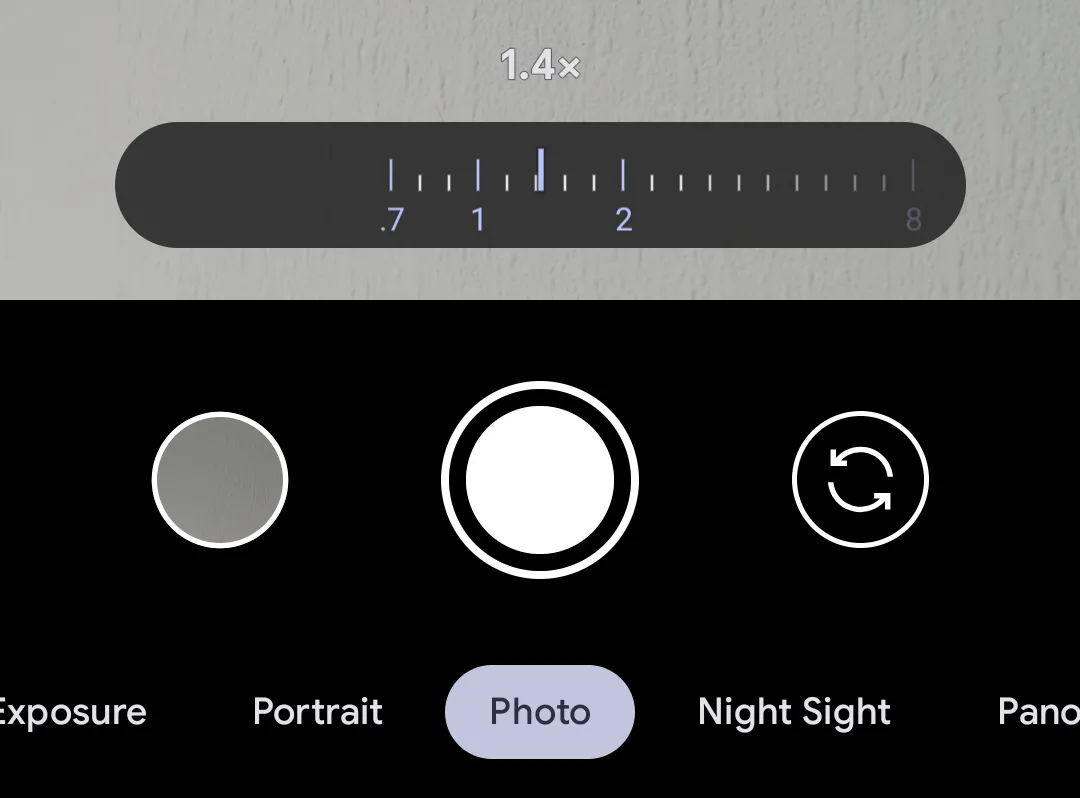 Cách phóng to thu nhỏ chính xác hơn trên ứng dụng camera Pixel
