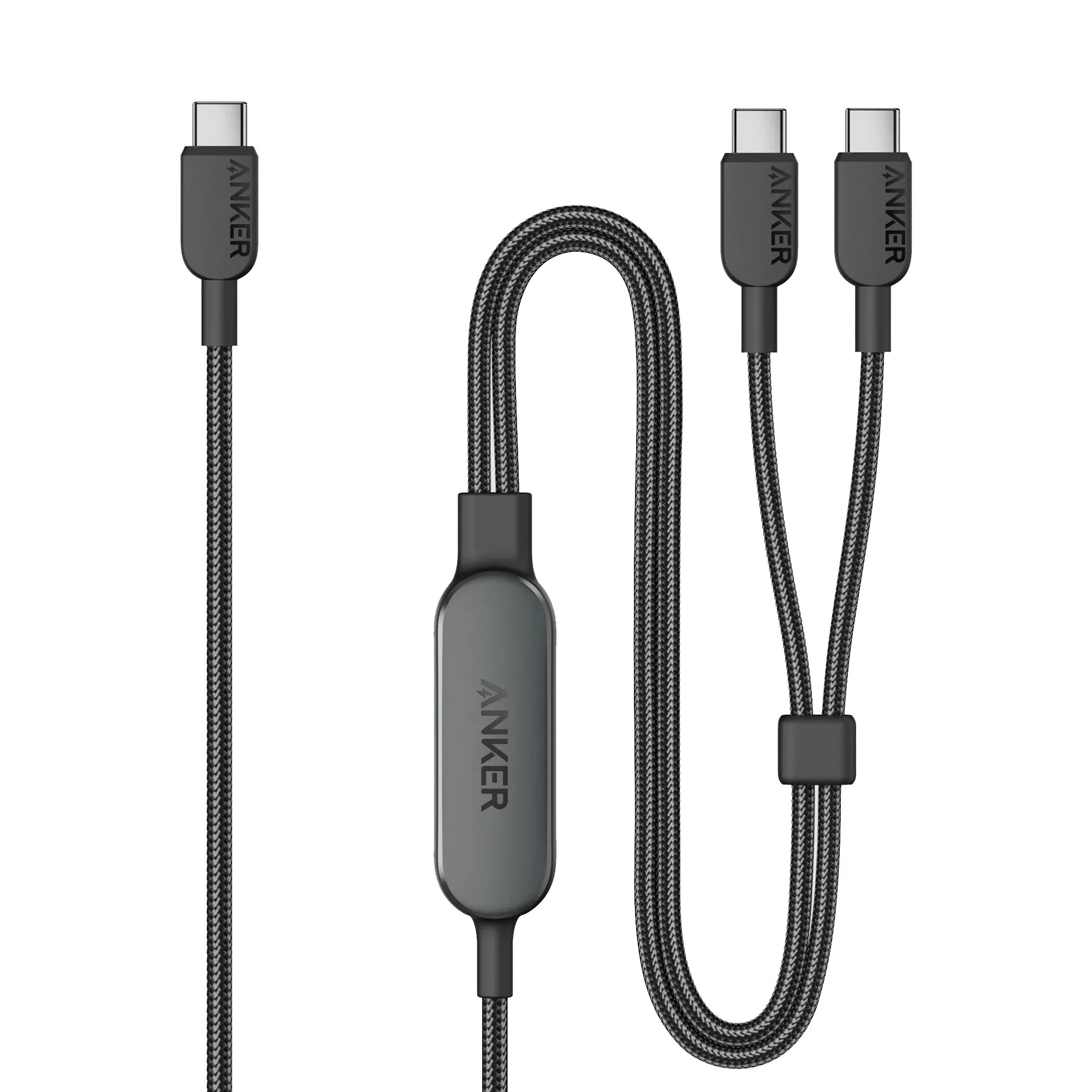 Cáp sạc Anker 2 trong 1 USB-C tiện lợi, hỗ trợ sạc nhanh 140W