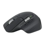Chuột Logitech MX Master 3S màu đen, được biết đến với thiết kế công thái học và các nút chức năng đa dạng, thường dùng cho công việc văn phòng và thiết kế.