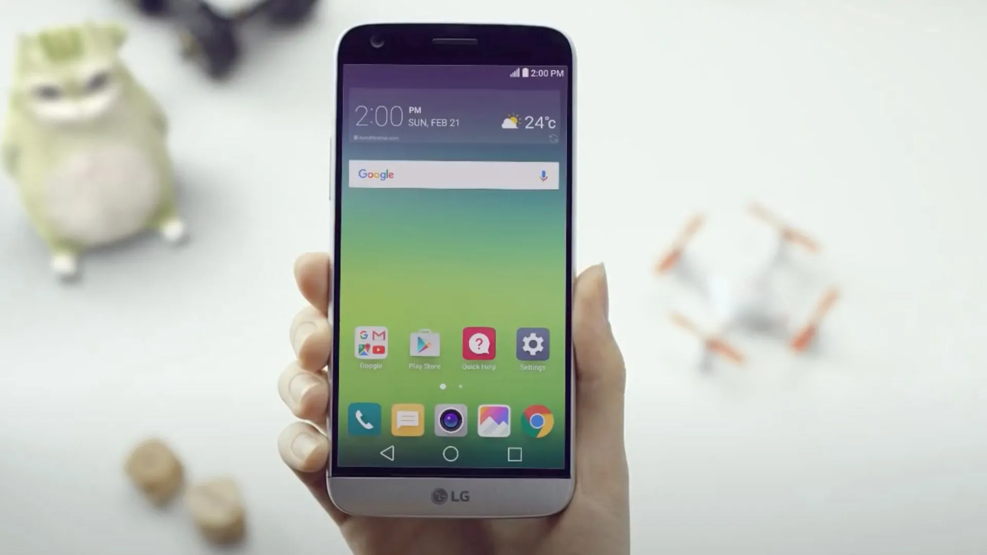 Điện thoại thông minh LG G5, biểu tượng cho việc LG sẽ ngừng cung cấp các bản cập nhật phần mềm cho điện thoại của hãng.