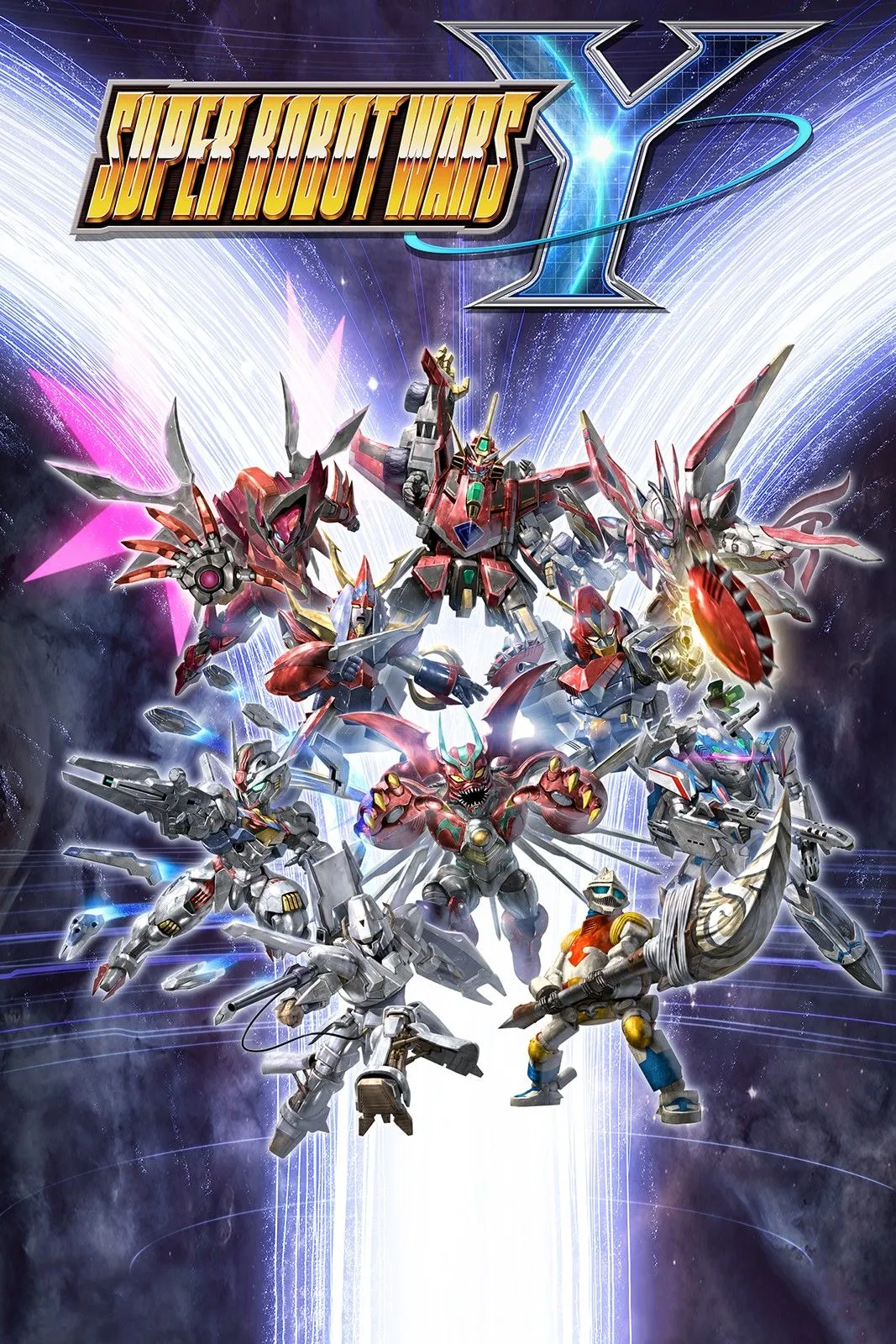 Game chiến thuật RPG Super Robot Wars Y với các robot khổng lồ từ nhiều series anime