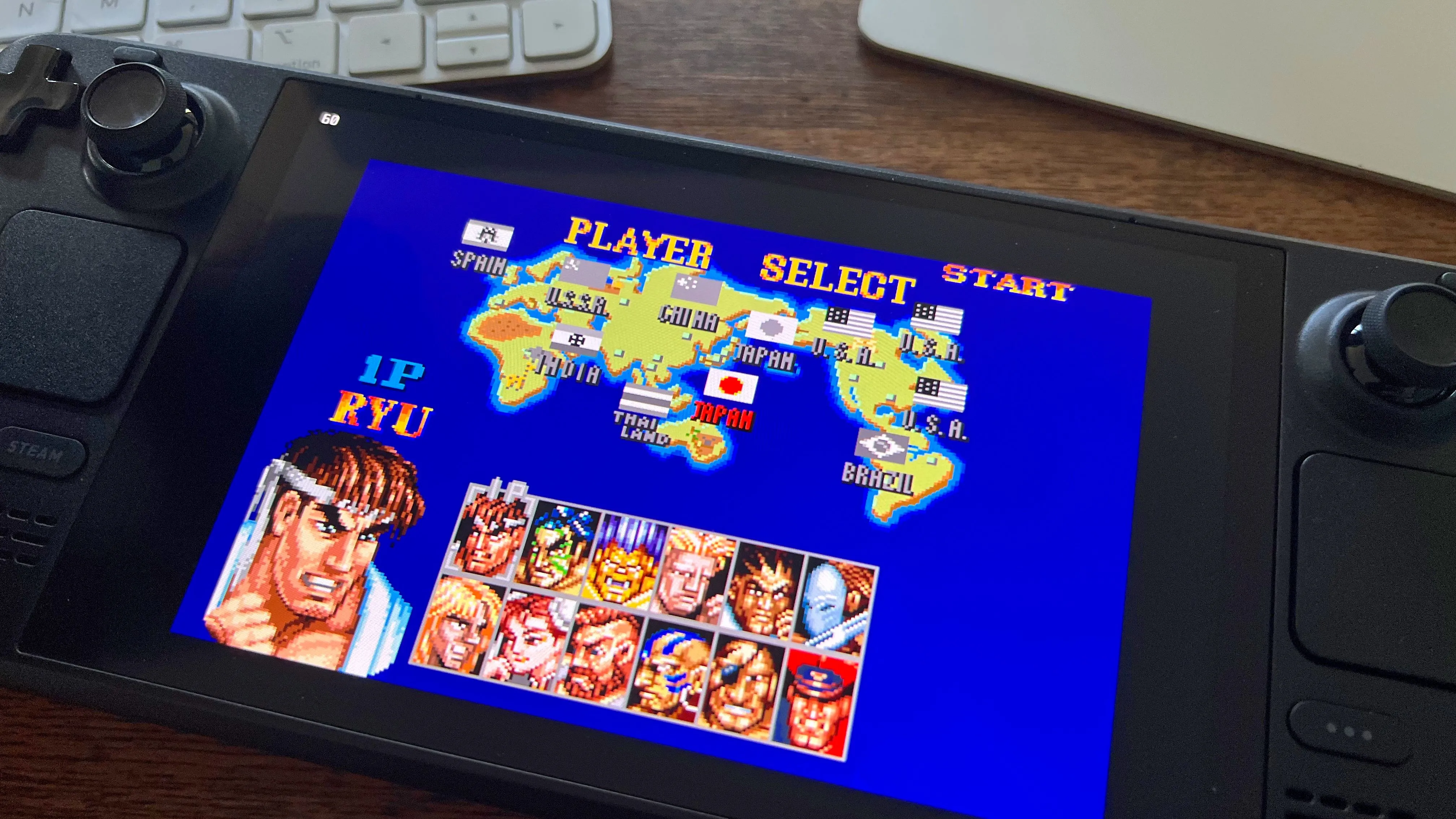 Game đối kháng Super Street Fighter II Turbo chạy mượt mà trên Steam Deck, mở ra thế giới giả lập game cổ điển