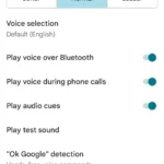 Giao diện cài đặt điều hướng Google Maps trên Android thiếu tùy chọn kiểm soát phát nhạc sau cập nhật