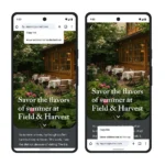 Giao diện Google Chrome trên Android với thanh địa chỉ được di chuyển xuống phía dưới màn hình, giúp người dùng thao tác dễ dàng hơn bằng một tay.