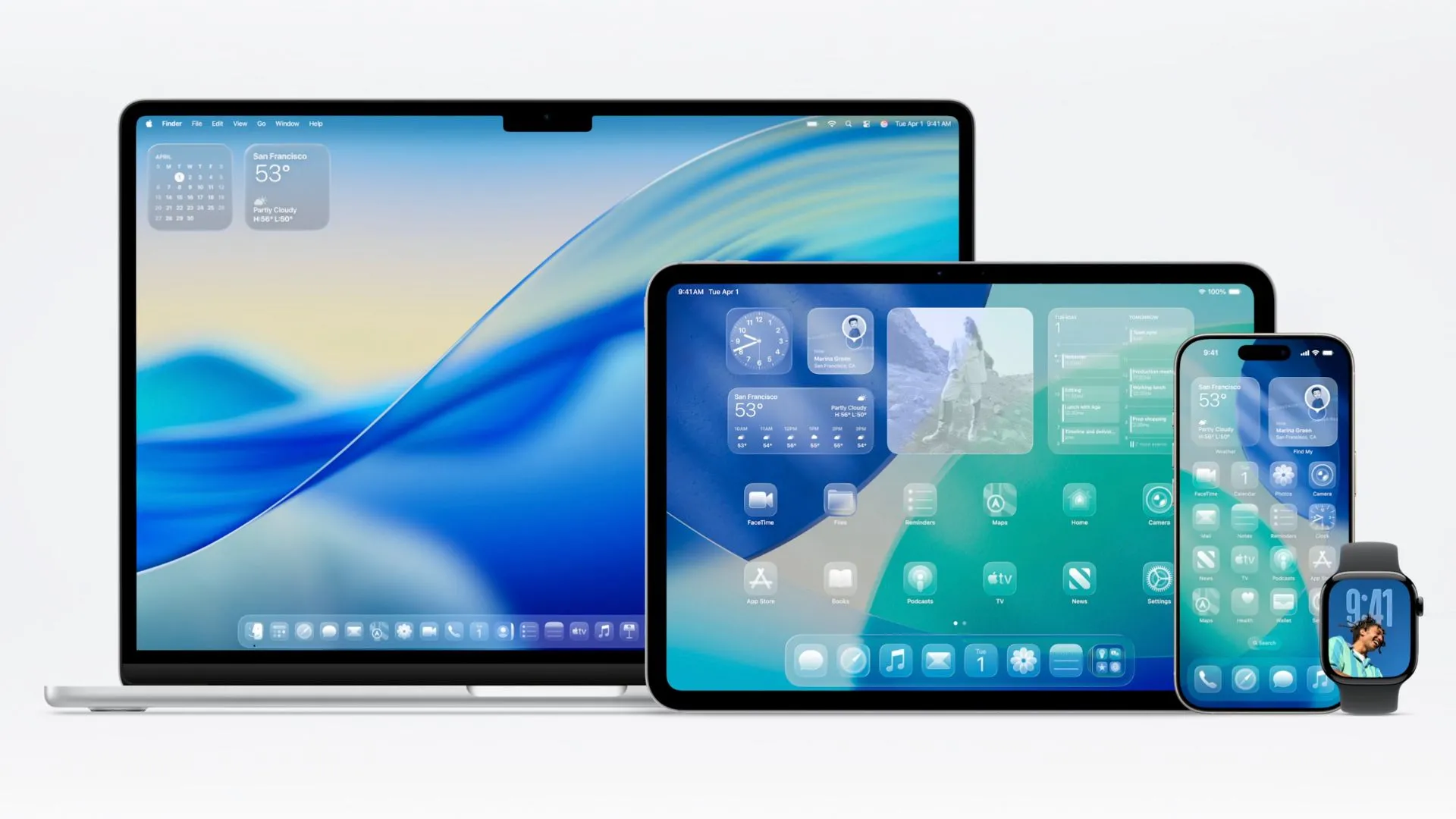 Giao diện macOS 26 Tahoe mới, đánh dấu sự chuyển đổi hỗ trợ phần cứng của Apple