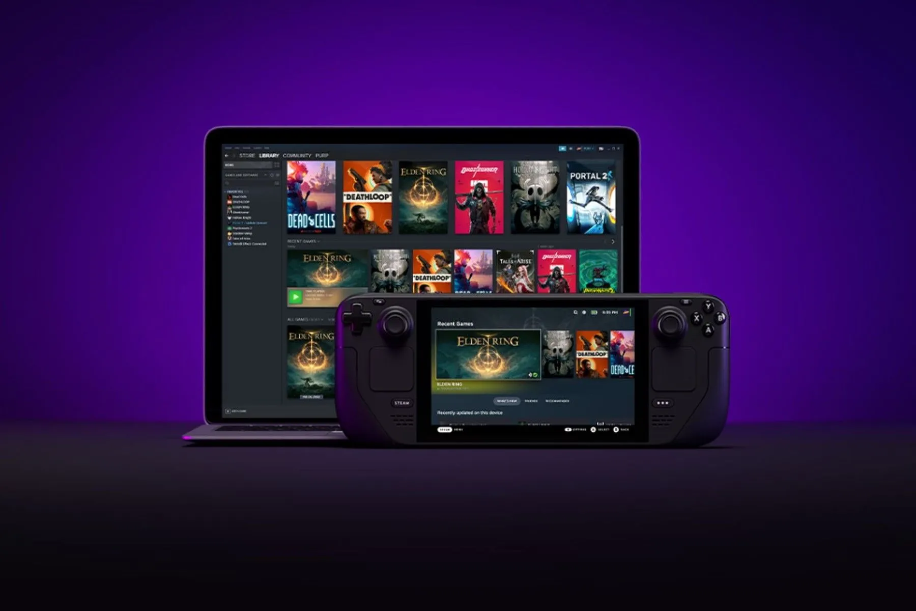 Giao diện SteamOS trên Steam Deck, biểu tượng cho khả năng tương thích game Windows vượt trội hiện nay
