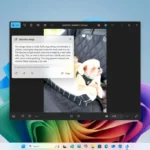 Giao diện tính năng "Mô tả hình ảnh" trong Click to Do trên Windows 11, hiển thị mô tả văn bản chi tiết về chú chó Kilo, minh họa khả năng AI nhận diện và giải thích nội dung ảnh.