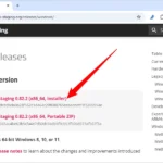 Giao diện trang tải xuống DOSBox Staging, hiển thị nút tải về cho trình giả lập DOS trên Windows.