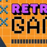 Hình ảnh logo "Tuần lễ game Retro How-To Geek 2025" với các biểu tượng game cổ điển, thể hiện tinh thần chơi game PC hoài niệm.