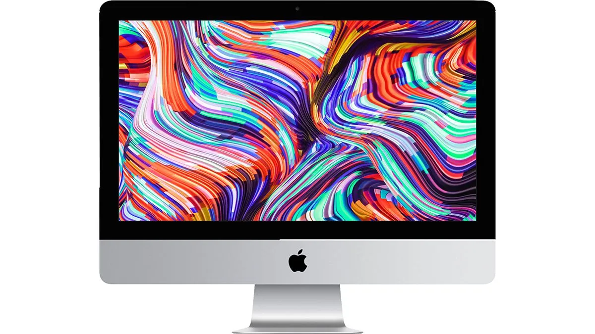 iMac Unibody siêu mỏng 21.5 inch, thiết kế mỏng ấn tượng.