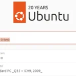 Kiểm tra phiên bản Ubuntu hiện tại qua ứng dụng Cài đặt (Settings), hiển thị thông tin hệ điều hành.