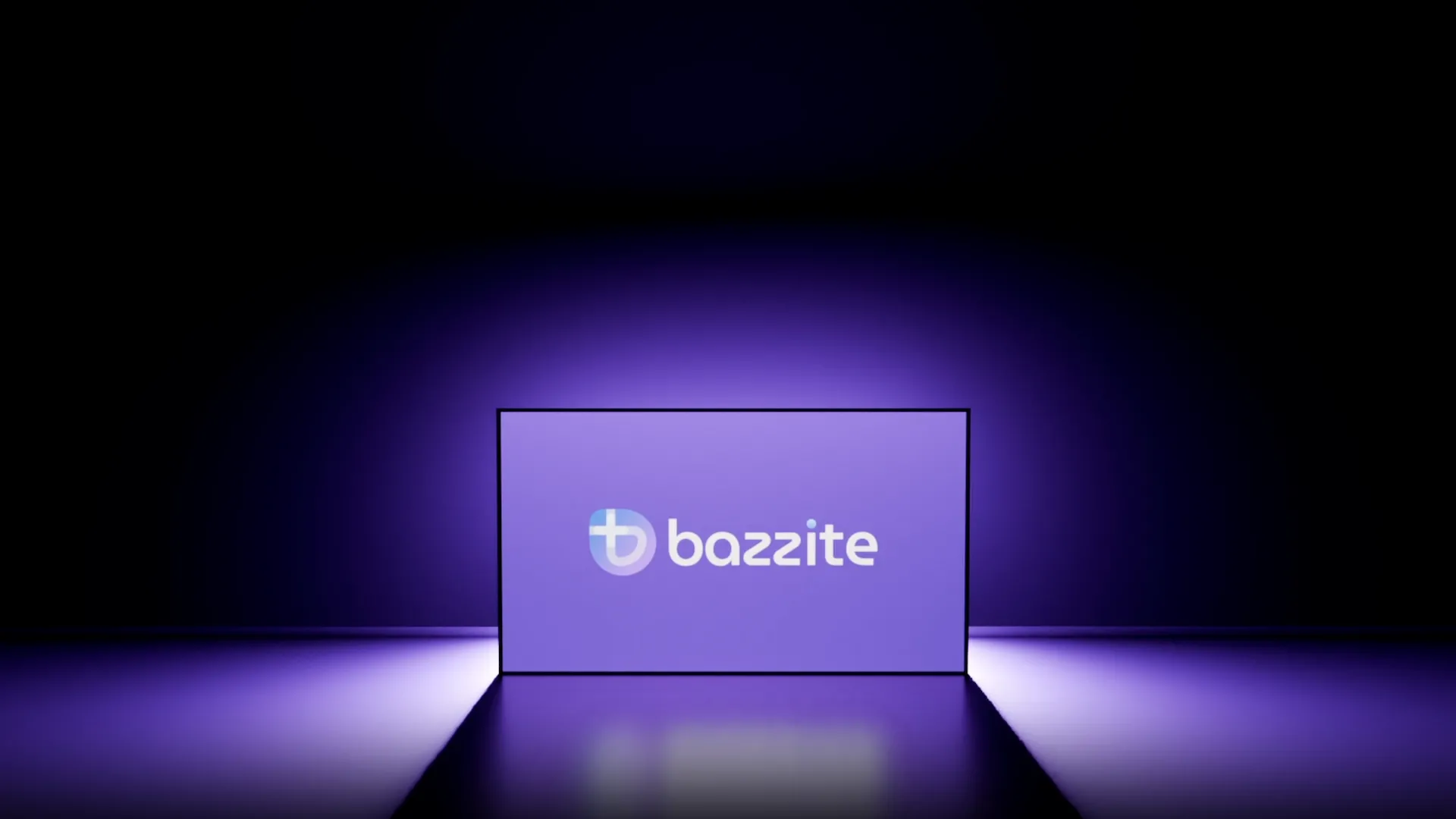 Logo Bazzite OS hiển thị trên màn hình máy tính, biểu tượng cho hệ điều hành tùy biến và linh hoạt cho Steam Deck.