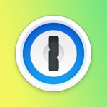 Logo của 1Password với biểu tượng ổ khóa màu xanh lá cây, đại diện cho giải pháp quản lý mật khẩu bảo mật hàng đầu.