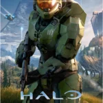 Master Chief hành động trong môi trường chiến đấu của Halo Infinite, thể hiện lối chơi bắn súng góc nhìn thứ nhất đặc trưng nhưng không đủ cứu vãn số lượng người chơi.
