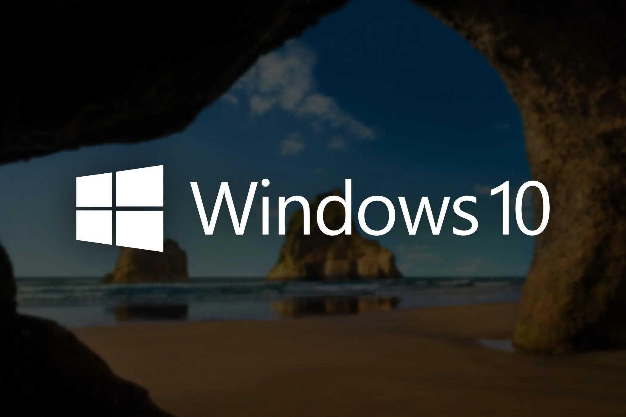 Máy tính xách tay hiển thị logo Windows 10, minh họa việc Microsoft hạn chế cập nhật ứng dụng Microsoft 365 cho hệ điều hành cũ.