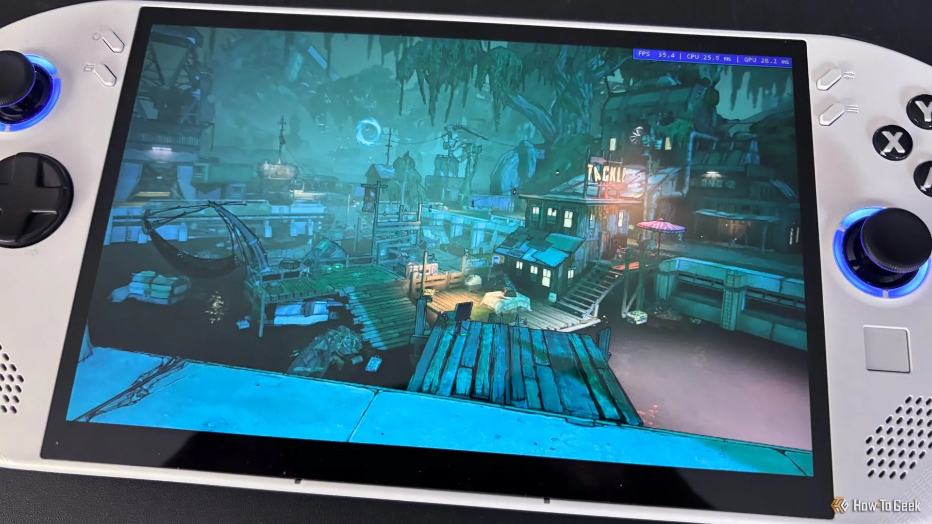 Một góc nhìn khác về kết quả benchmark Borderlands 3 trên Lenovo Legion Go S, đánh giá chi tiết hiệu suất gaming.
