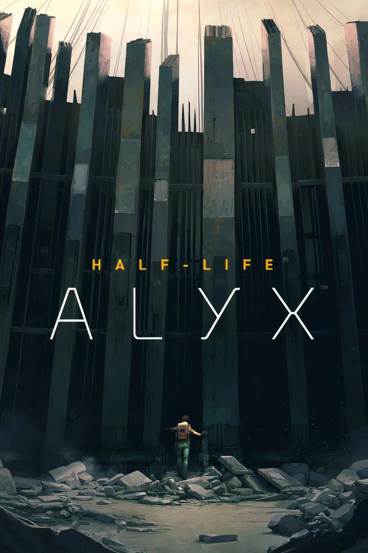Người chơi tương tác với các vật thể trong môi trường vật lý chân thực của Half-Life Alyx, cho thấy khả năng nhập vai sâu sắc của VR.