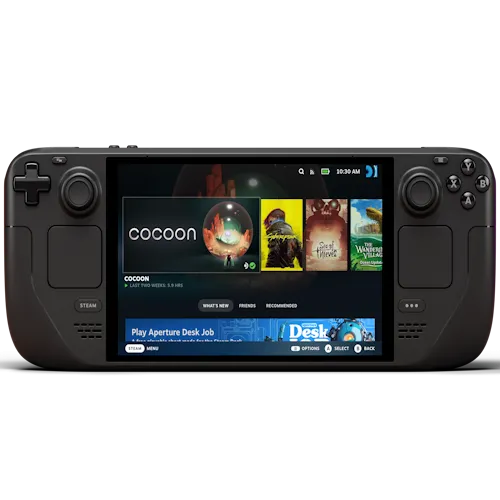 Nhãn Steam Deck OLED, đại diện cho thành công của Valve trong phân khúc PC chơi game cầm tay
