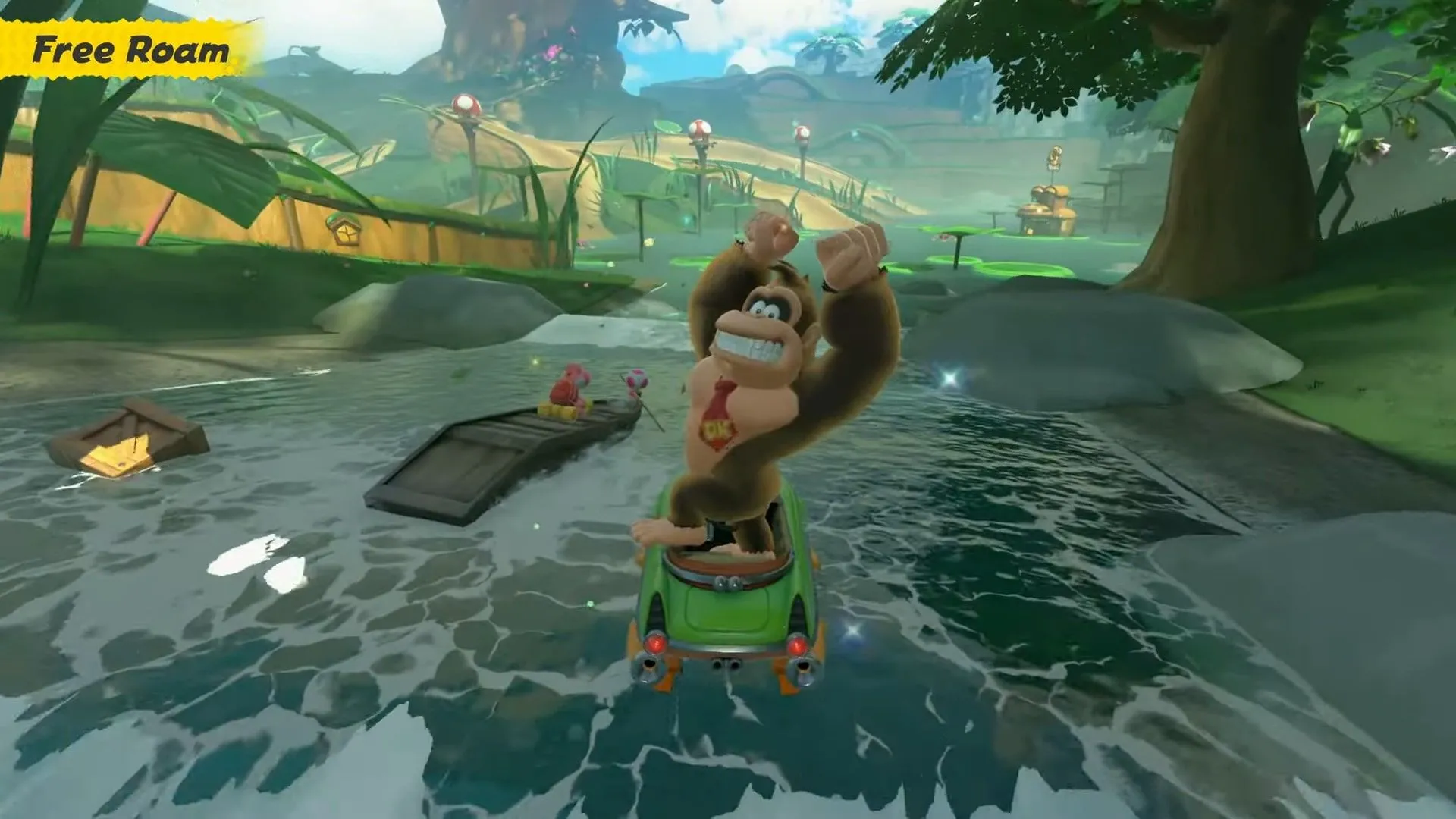 Nhân vật Donkey Kong trong tựa game Mario Kart, minh họa cho chất lượng đồ họa và quy mô game AAA đòi hỏi ngân sách sản xuất ngày càng tăng.
