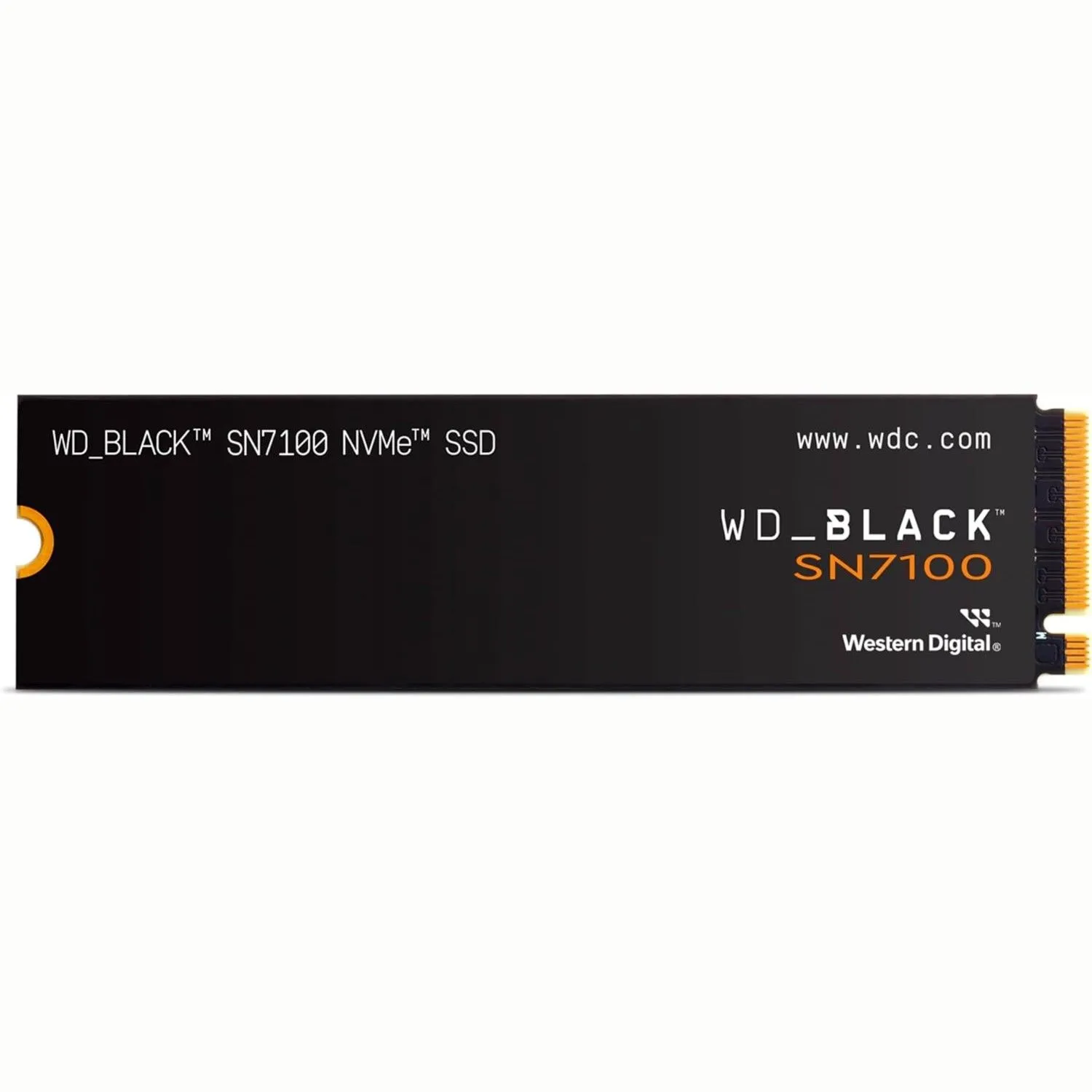 Ổ cứng SSD NVMe WD_BLACK SN7100 4TB với thiết kế nhỏ gọn, tối ưu cho hiệu năng chơi game và làm việc chuyên nghiệp.