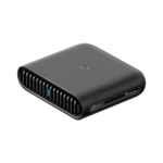 Router du lịch TP-Link TL-WR3002X AX3000 trên nền trắng, thiết bị mạng nhỏ gọn cho khách sạn