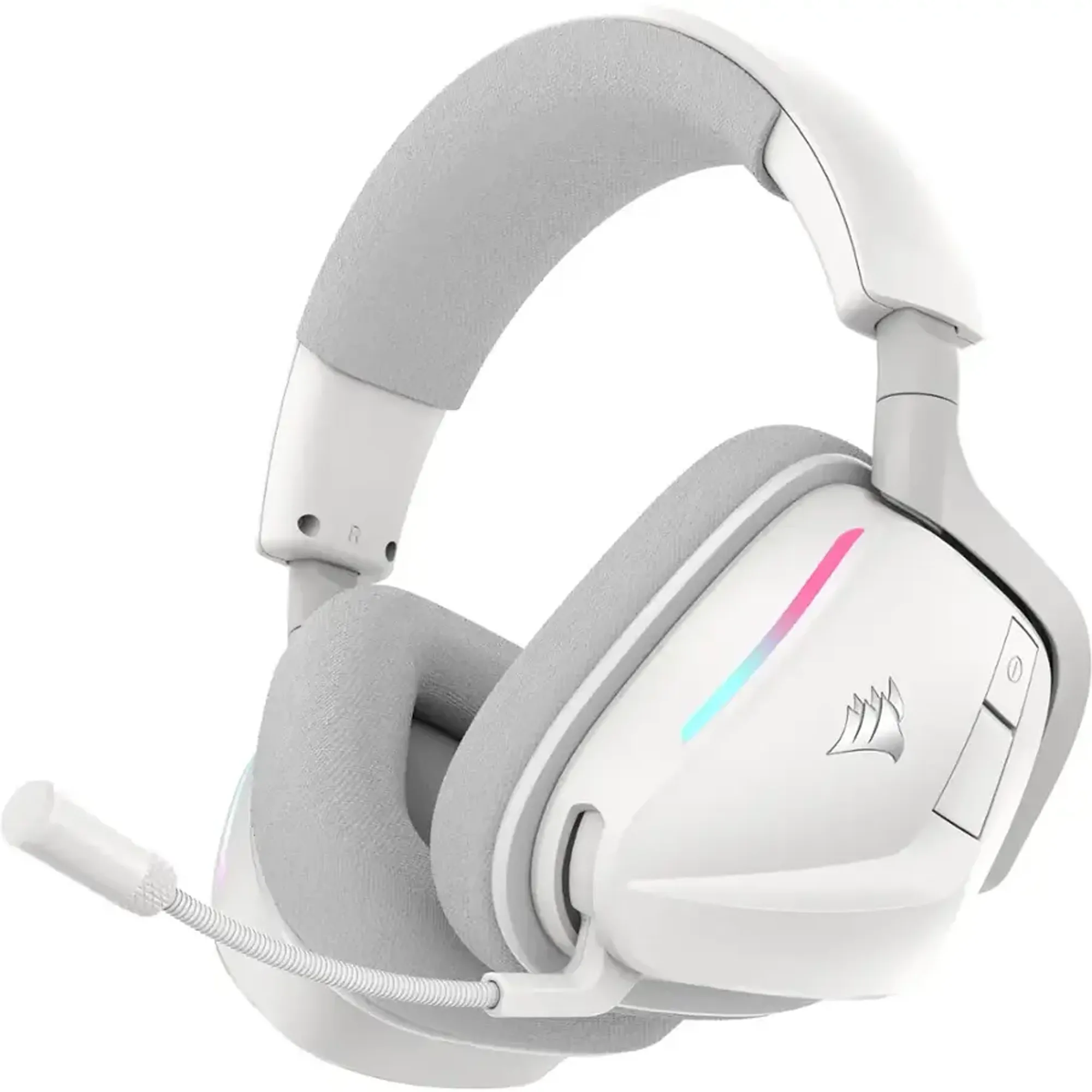 Tai nghe gaming không dây Corsair Void Wireless V2 màu đen trên nền trắng