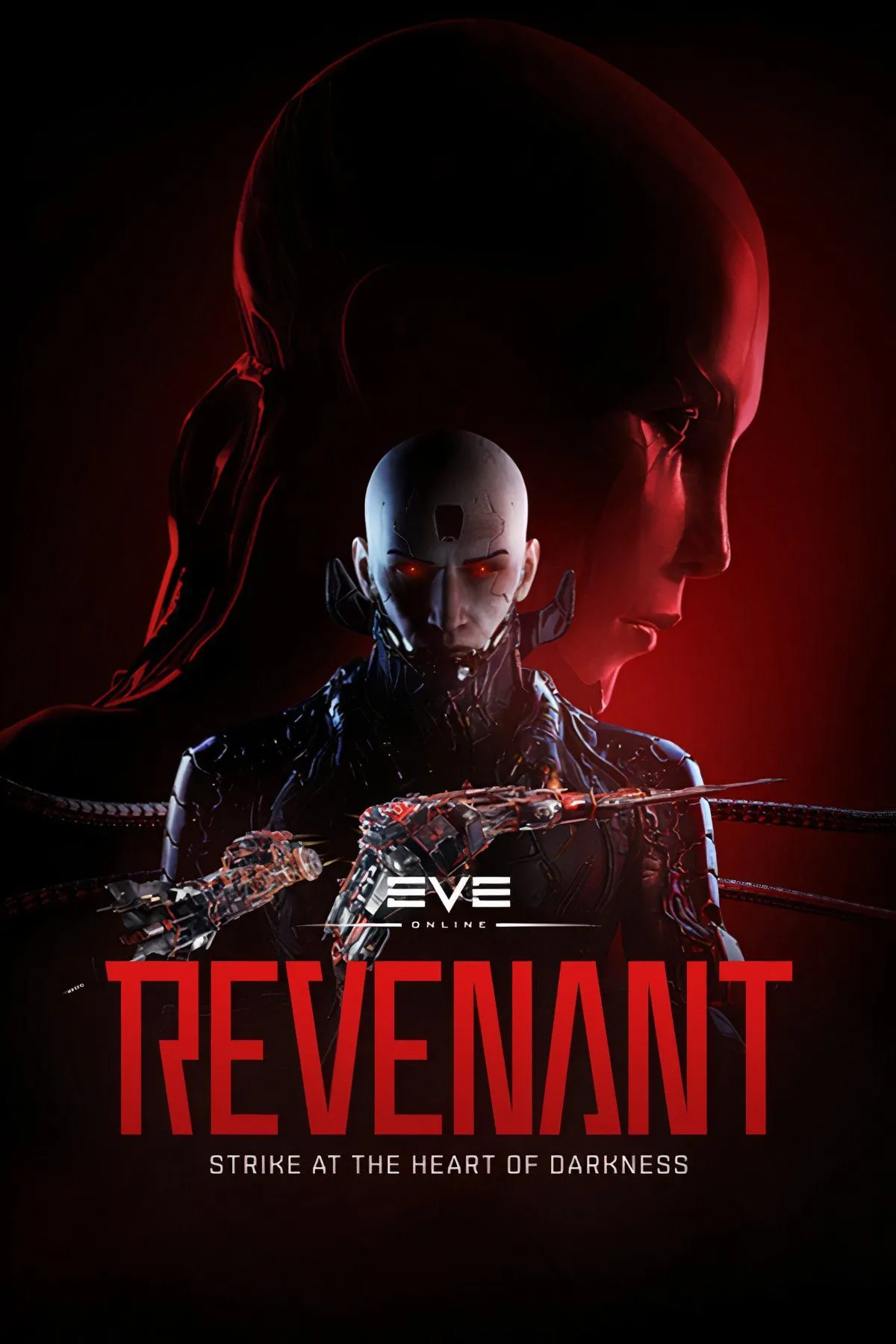 Tàu vũ trụ khổng lồ bay trong không gian rộng lớn của EVE Online, minh họa thế giới MMORPG phức tạp với nền kinh tế do người chơi định hình và các cuộc chiến tranh liên minh vũ trụ.