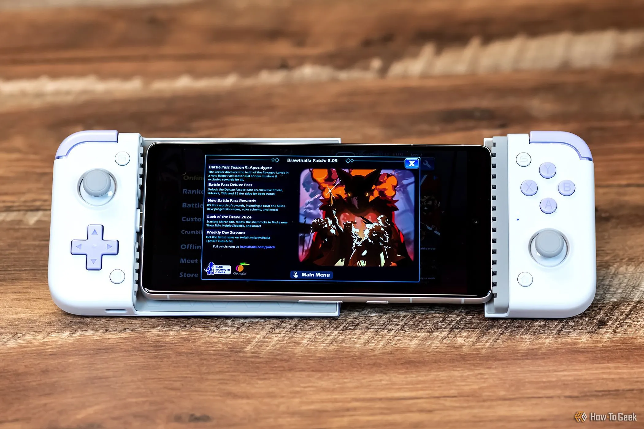 Tay cầm chơi game GameSir X2s Type-C gắn vào điện thoại, nâng cao trải nghiệm điều khiển trong các tựa game di động
