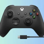 Tay cầm không dây Xbox Core với nền chuyển màu