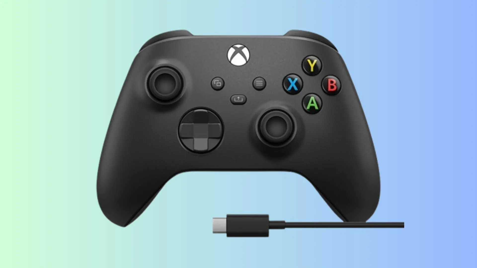 Tay cầm không dây Xbox Core với nền chuyển màu