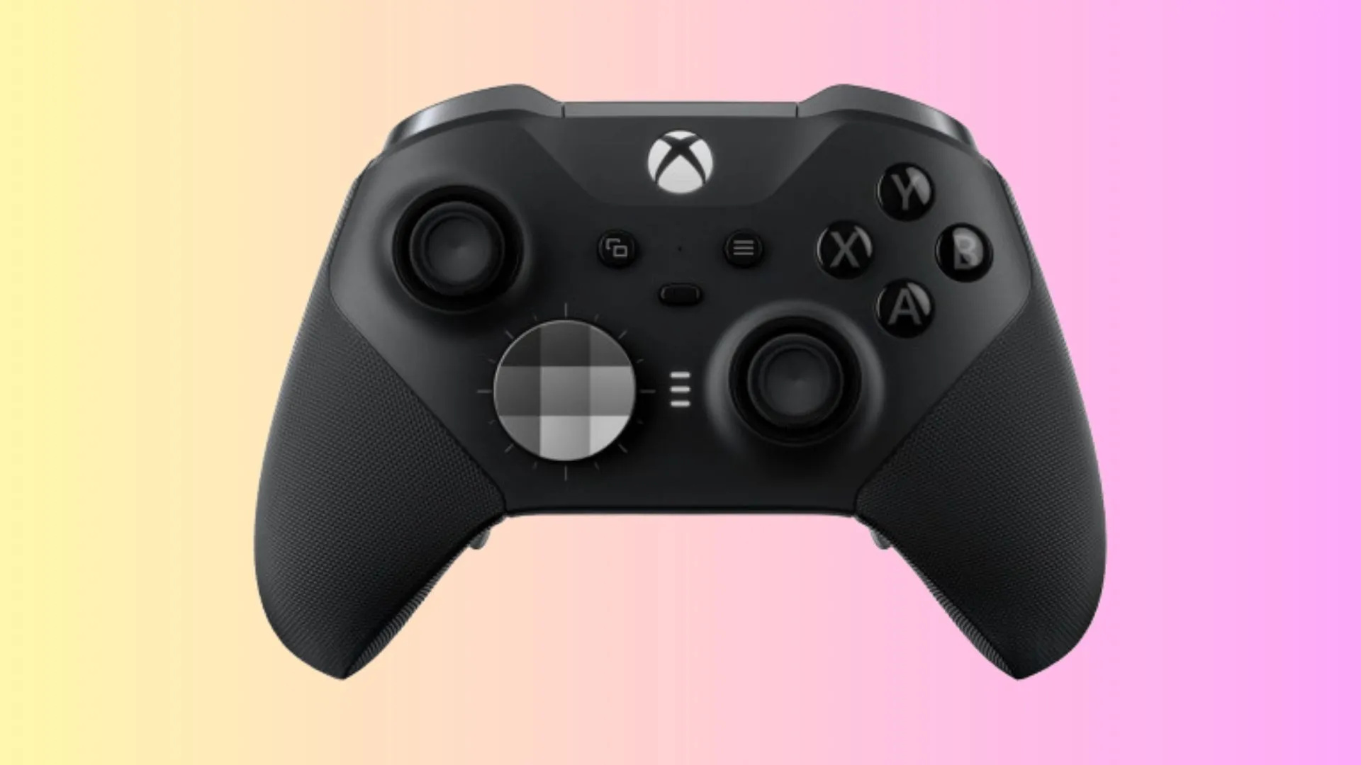 Tay cầm Xbox Elite Series 2 với nền chuyển màu