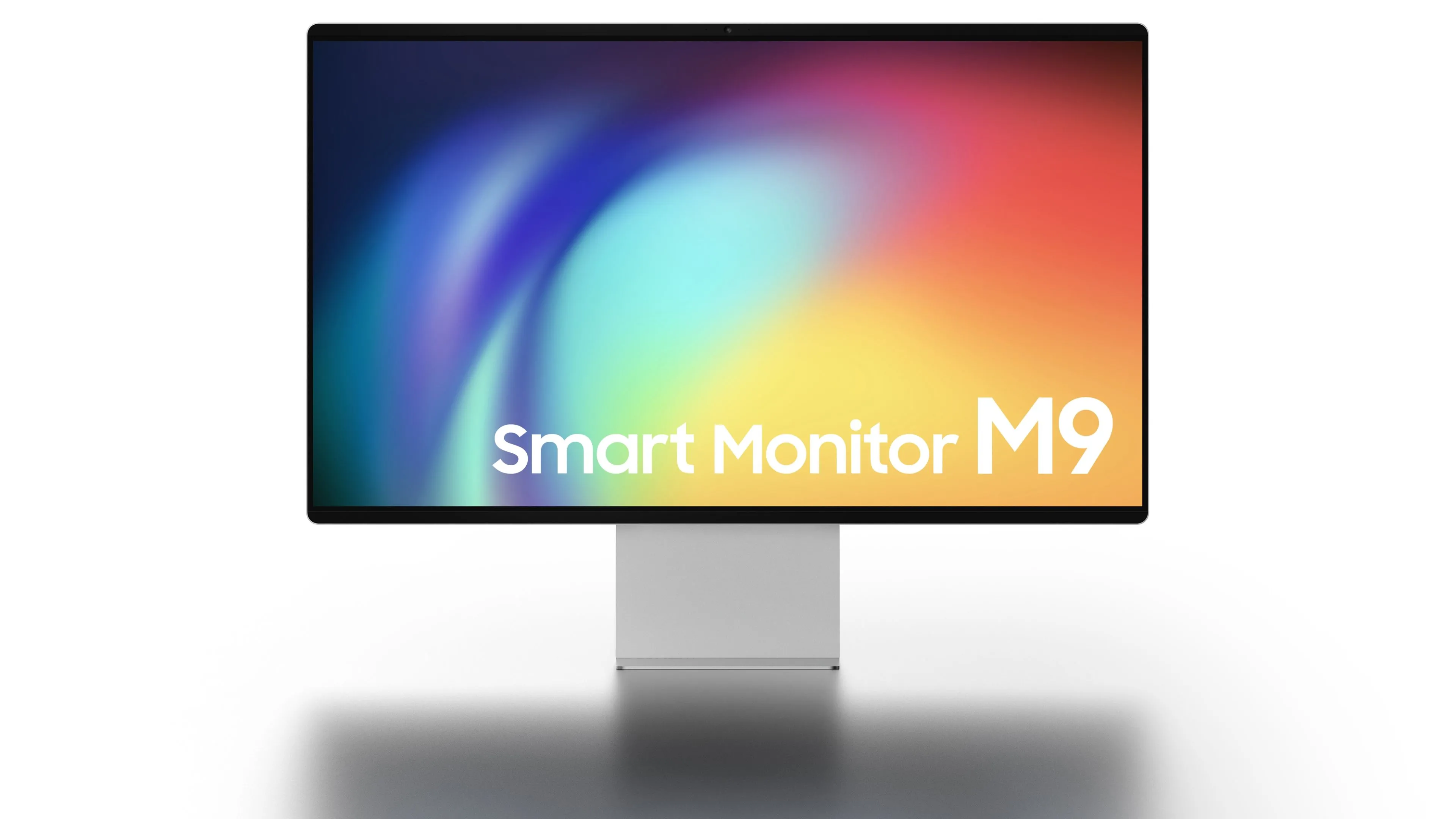 Thiết kế siêu mỏng của màn hình thông minh Samsung Smart Monitor M9, tích hợp tấm nền OLED 4K và nhiều tính năng AI thông minh.