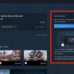 Thông báo quyền sở hữu giấy phép game trên trang thanh toán Steam, nhấn mạnh người dùng mua bản quyền sử dụng chứ không phải sở hữu vĩnh viễn