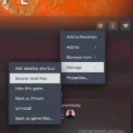 Truy cập thư mục cài đặt game Half-Life trên Steam để lấy tệp gốc