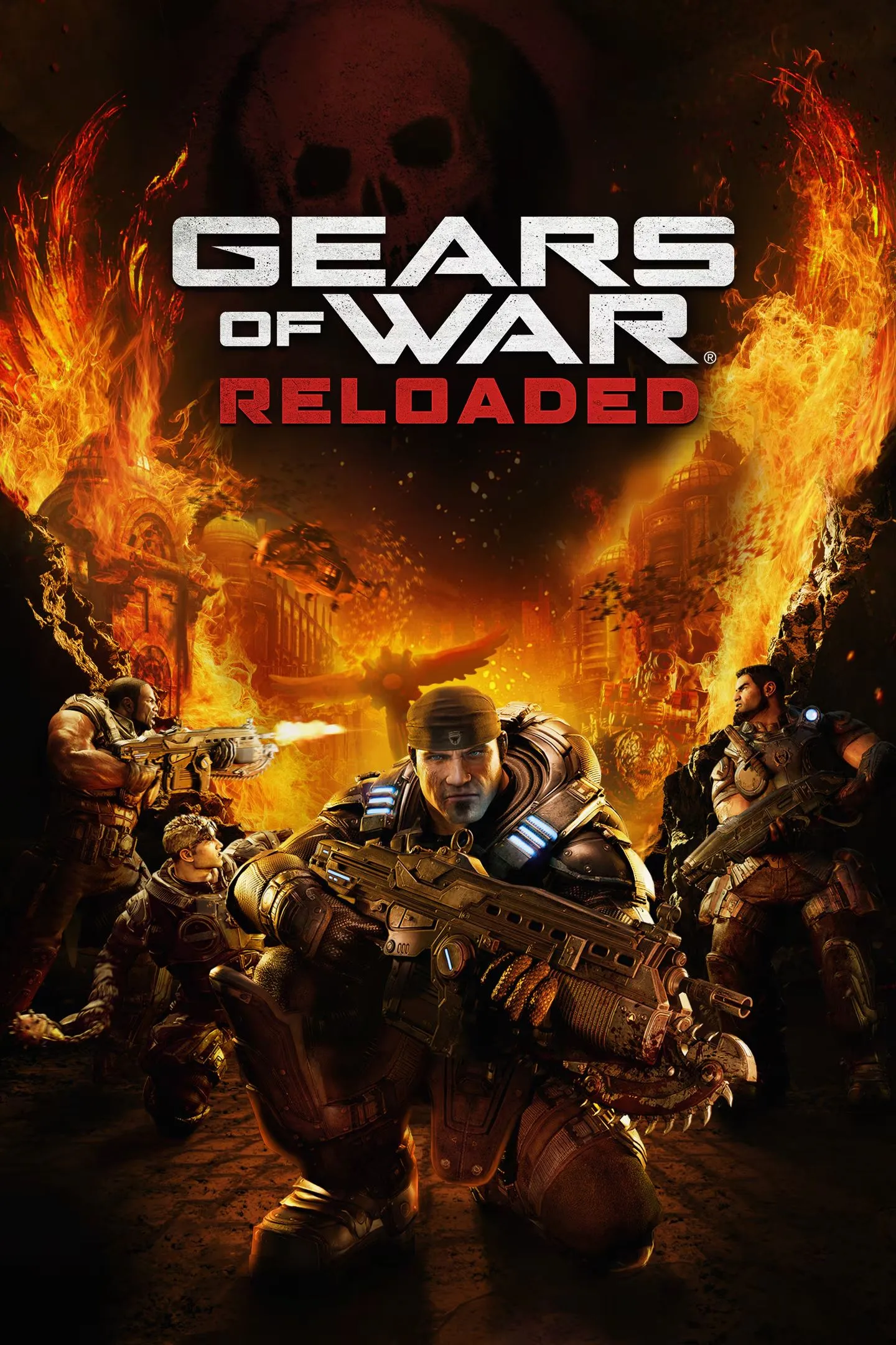 Tựa game bắn súng hành động Gears of War Reloaded với thiết kế nhân vật mạnh mẽ